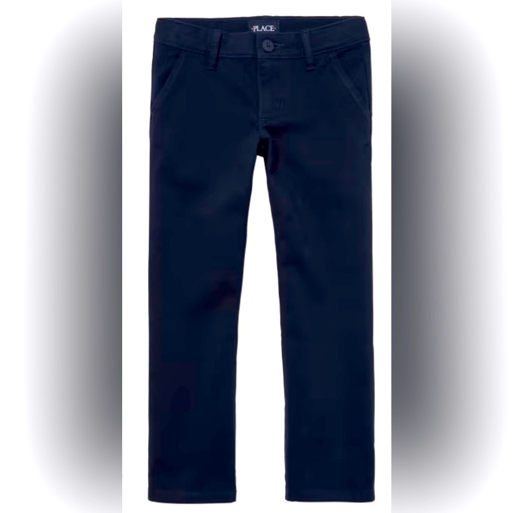THE CHILDREN’S PLACE Girls Uniform Stretch Bootcut Chino Pants- Size 12 Plus
